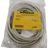 NEW Turck WD-RKCV 4.4T-5/SV UX15720 Single-ended mating cable / cordset 5m / 16ft length