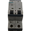 NEW Siemens 5SY6201-7 Miniature circuit breaker 400 V 6kA, 2-pole, C, 1A, D=70 mm