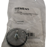 NEW Siemens 52ABH6 Hole Plug, Steel, Gray , Black