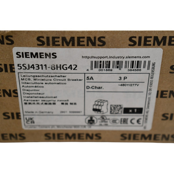 Disjoncteur Siemens 5SJ4215-8HG42 - Neuf En Boîte, Pour Installation électrique