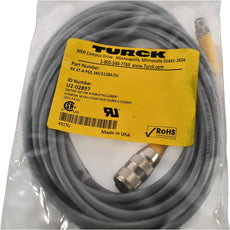 NEW Turck RK 4T-4-PSG 3M/S1584/SV U2-02897 Double-ended cable cordset 4m / 13ft length