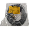 NEW Turck RKV 8T-10 U-79523 EUROFAST MOLDED CORDSET M12