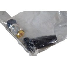 NEW MENCOM MIN-4MP-FW 4 Pole, Male Straight, Field Wireable, Nickel Plated Brass Connector