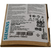 NEW Siemens 3RH2440-1BB40 Contactor Relay, latched, 4 NO, 24 V DC, screw terminal, frame size S00