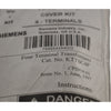 NEW Siemens KTTSC4P Touch Safe Cover Terminal Kit