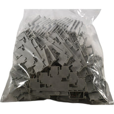 Lot of 42 NEW Siemens 8WH2030-0AF00 Terminal, spring-loaded terminal, three-tier, through-type terminal, 2.5 mm�, gray