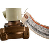 NEW SMC VPW2155 valve, media, 2/3-WAY MEDIA VALVE 24VDC 3/4'' Pipe Size 0-10 Pressure