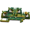 Pack of 22 NEW Weidm�ller 1547680000 Terminal Block Connector 4 Position Ground, Earth Green, Yellow 12-28 AWG