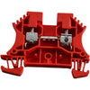 Lot of 94 NEW Weidm�ller 1020140000 Terminal Block Connector 2 Position Feed Through Red 10-26 AWG