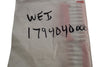 Lot of 6 NEW Weidm�ller 1794040000 10 Position Terminal Block, Cross Connection Jumper Flat Pins