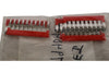 Lot of 6 NEW Weidm�ller 1794040000 10 Position Terminal Block, Cross Connection Jumper Flat Pins