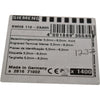 NEW Siemens 8WH8112-2AA05 labeling plate, front, terminal width 5.2 mm, snap-on mounting, white