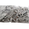 Lot of 12 NEW Siemens 8WH1020-0AG00 Terminal, screw terminal, two-tier, through-type terminal, 4 mm�, gray