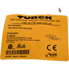 NEW Turck PKG 3M-0.5-PSG 3M/S1584 U-40416 Double-ended cable cordset 50cm / 19'' length