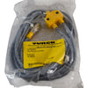 NEW TURCK VB2-2/2RK 4.4T-0.3/0.3/S651 Splitter Cable Connector