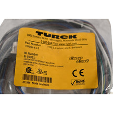 NEW Turck - FKFDW 4.5-2 - Actuator and Sensor Receptacle, Rear Mount U-01021