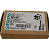 NEW Siemens 3RH2140-1AB00 contactor relay, 4 NO, 24 V AC, 50/60 Hz, screw terminal, frame size S00