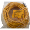 NEW Turck RKCV 4.4T-15 U-01363 M12 eurofast Cordset Straight, Female connector, Medium Body Plug