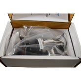 NEW Kurt J. Lesker SA0100MVQF Stainless Right Angle Vacuum Valve Manual Bellows