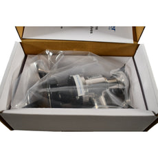 NEW Kurt J. Lesker SA0100MVQF Stainless Right Angle Vacuum Valve Manual Bellows