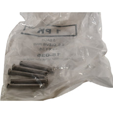 NEW Pack of 5 Clevis Pin 300 Series Stainless Steel 1/4 x 1-7/8 15-035