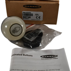 NEW Banner Engineering K50ALBT2XGHQ 96728 K50 Core Series 50 mm Multipurpose Illuminated Touch Buttons