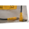 NEW Turck PKG 3M-0.4-PSW 3M/S90/S101 UX02441 Double-ended cable cordset 40cm / 15'' length