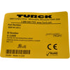 NEW Turck BSM 44-193-3 U-11009 Single-ended Ethernet mating cable cordset 3m / 9ft length
