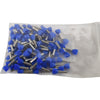 Pack of 100 NEW Weidm�ller 9037510000 CONN FERRL DIN 2X14AWG BLU Blue Wire Ferrule Connector