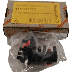Pack of 2 NEW Weidm�ller 1173520000 4 Position Terminal Block Plug, Female Sockets
