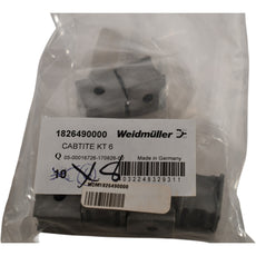 Pack of 8 NEW Weidm�ller 1826490000 	FRAME GROMMET SPLIT PLASTIC GRAY