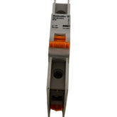 NEW Weidmuller BR1B10UC B10 Miniature Circuit Breaker Branch Rated B-Curve 1-Pole 10A 120VAC 60VDC DIN Rail Mount
