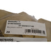 Pack of 20 NEW Weidm�ller 0146760000 Connector End Plate, Rail Type For SAK Series
