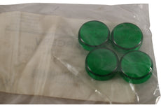 Pack of 4 NEW EEC Controls P9ARGLRV PILOT LIGHT LENS GREEN