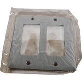 NEW Hubbell SS262 2Gang Wall Plate, Decorator, Standard - 302/304 Stainless Steel