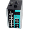 NEW Moxa EDS-518E-4GTXSFP V2.1.0 8-Port Gigabit Managed Ethernet Switch