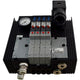 Burkert 8644 8-Valve Solenoid Manifold for Allen Bradley Point I/O W/ (4) Burkert 6524 C Solenoids