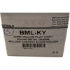 Pack of 5 NEW EEC AEG BML-KY 22mm Yellow Pilot Light Round Metal Design