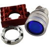NEW AEG BMLGB 910-159-716 Illuminated Pushbutton Switch Blue