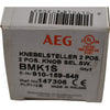 NEW AEG BMK-1S 910-159-548 TWO POSITION SELECTOR SWITCH MAINTAINED 22MM - METAL