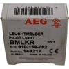 NEW AEG BMLKR 910-159-792 Pilot Light Red