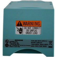 Siemens 3RV2927-5AA00 Cable Connector 600V AC 32A