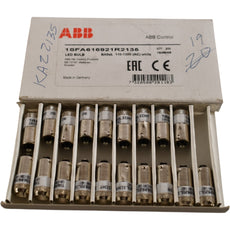 Pack of 19 NEW ABB 1SFA616921R2135 LED; white; Cap: BA9S; 110VAC
