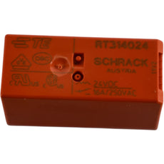 NEW Schrack RT314024 General Purpose Relay SPDT (1 Form C) 24VDC Coil Through Hole