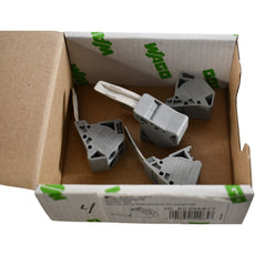 Pack of 4 NEW Wago 285-447 Connector Accessory, Voltage Tap Terminal Block