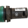 NEW ABB CL-100G Indicator Pilot Light Compact BA9s Base No Lamp 22mm Illuminated Green