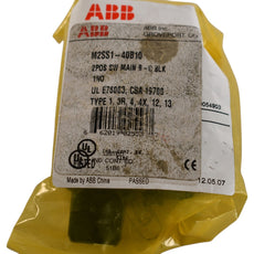 NEW ABB M2SS1-40B-10 Selector Switch 2 POS
