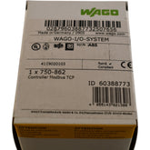 NEW Wago 750-862 Programmable Logic Controller (PLC) DIN Rail 24VDC