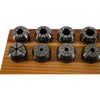NEW Techniks 04211IS Collet Set: 16 Pc, Series ER25, 5/8'' Capacity Increments of 1/32''