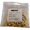 Pack of 100 NEW Wago 216-205 FERRULE; SLEEVE FOR 2.08 MM / AW